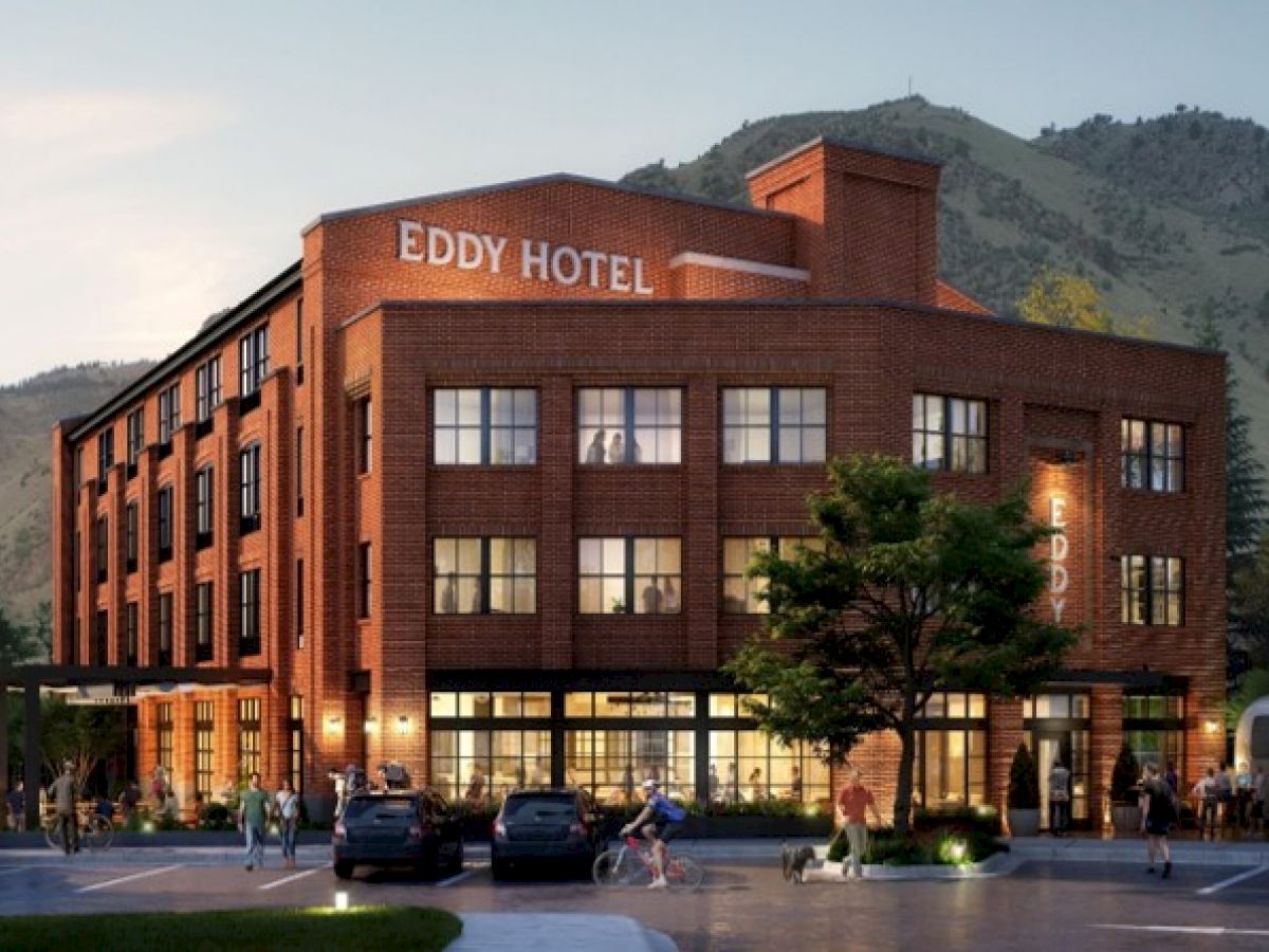 exterior of the eddy hotel