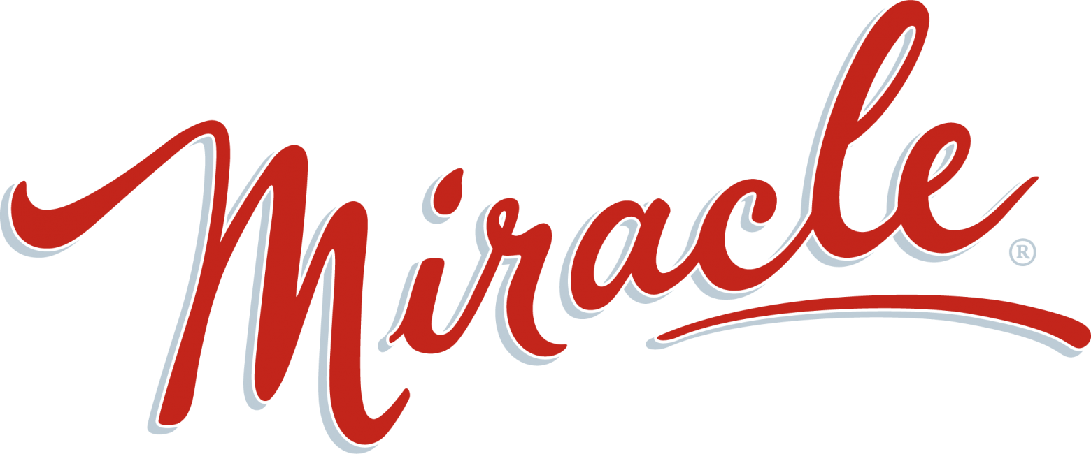 The image features the word "Miracle" written in a stylized red script font.
