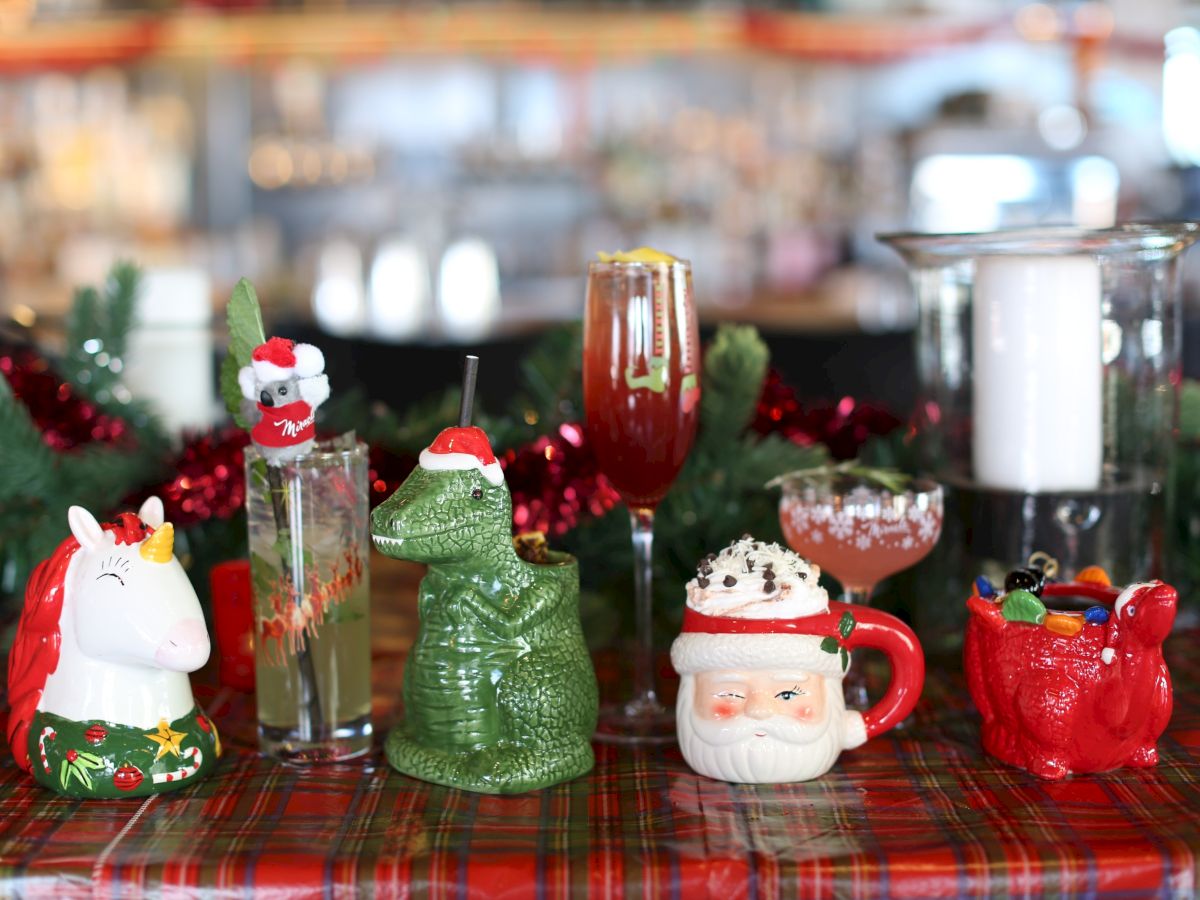 Take home glassware for purchase at Miracle holiday pop-up bar at The Eddy Taproom & Hotel in Golden Colorado
