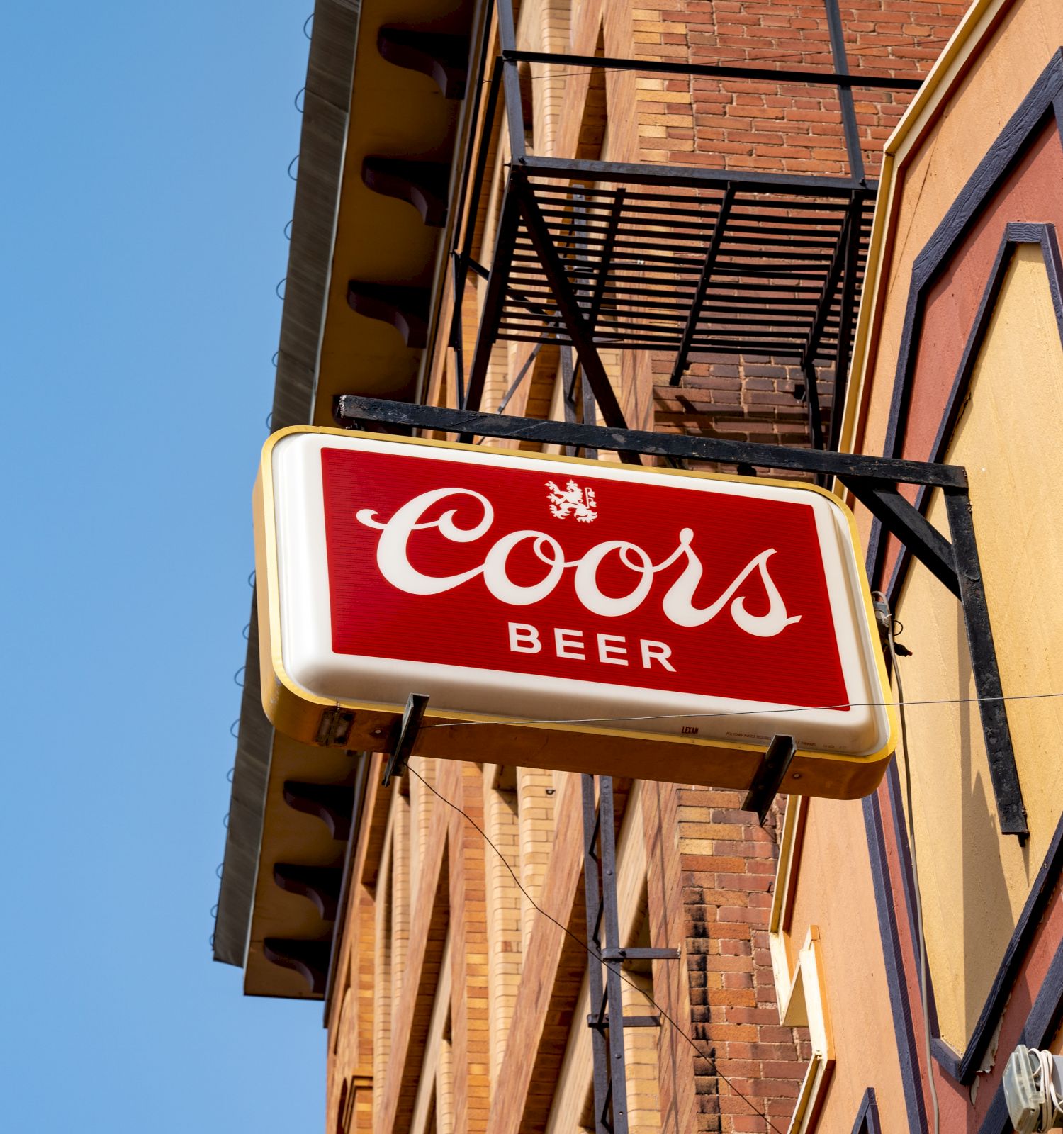 Vintage Coors bar sign