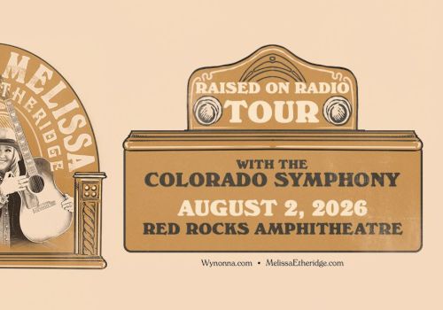 Wynonna & The Big Noise with the Colorado Symphony tour poster &mdash; August 2, 2026, Red Rocks Amphitheatre.
