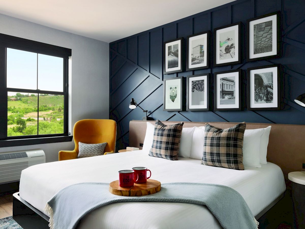 king bedroom with view